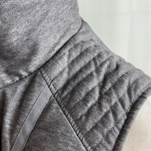 CB Established 1962 Gray Moto Fitted Puffer Vest Size M - Picture 5 of 12